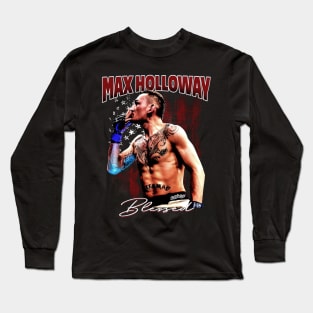 Raged Max Holloway Long Sleeve T-Shirt